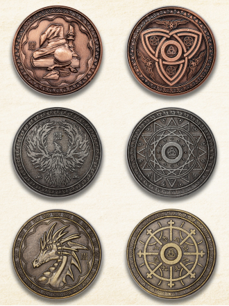 LARP Münzen "Magie" Produktbild